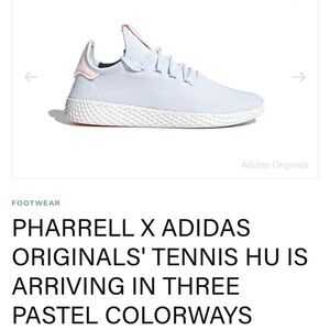 Bkue Adidas Hu Athletic Sneakers